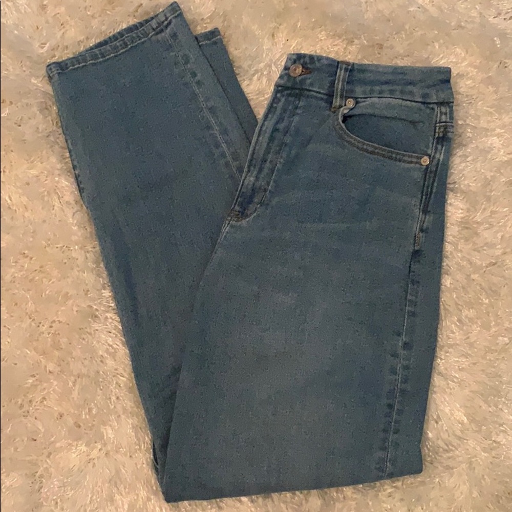 American Eagle Mom Jeans (stretch) high rise